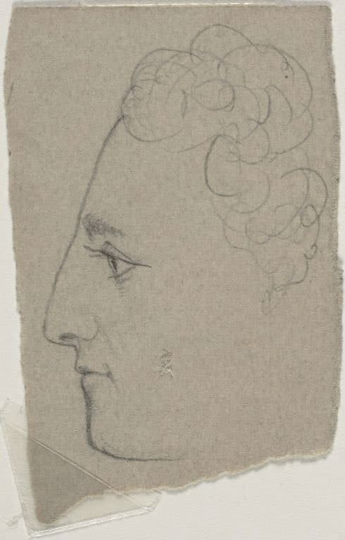 Profile Sketch — William Michael Harnett