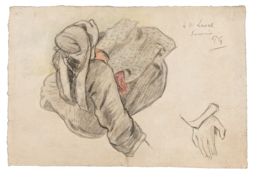 Seated Breton Woman — Paul Gauguin
