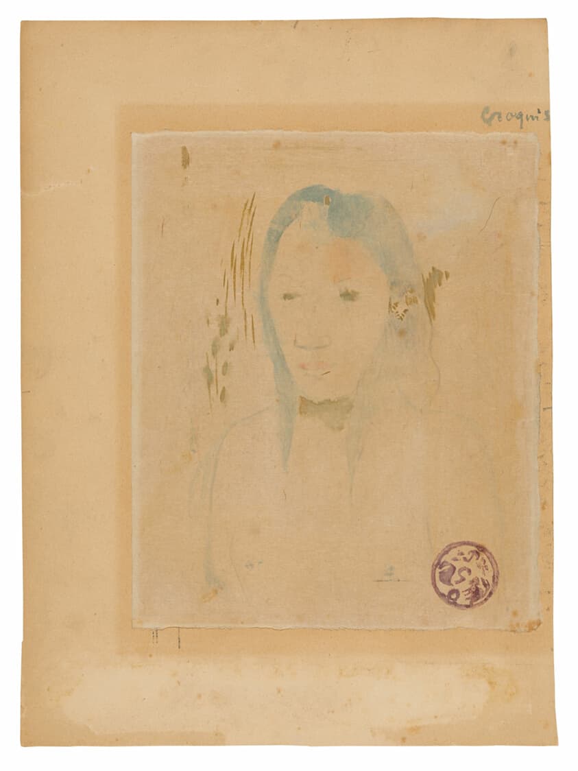 Bust of a Tahitian Woman — Paul Gauguin