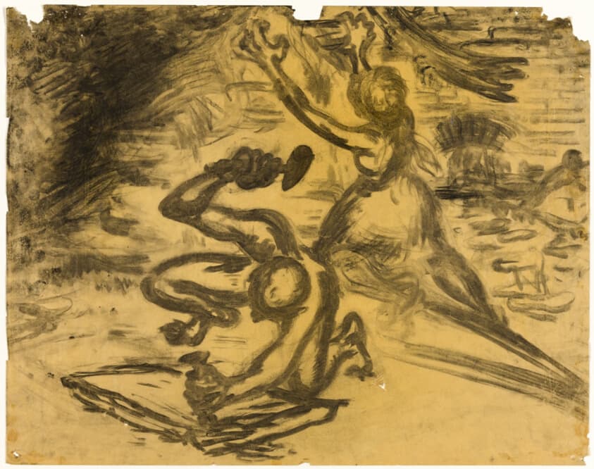 Study for The Rock — Peter Blume