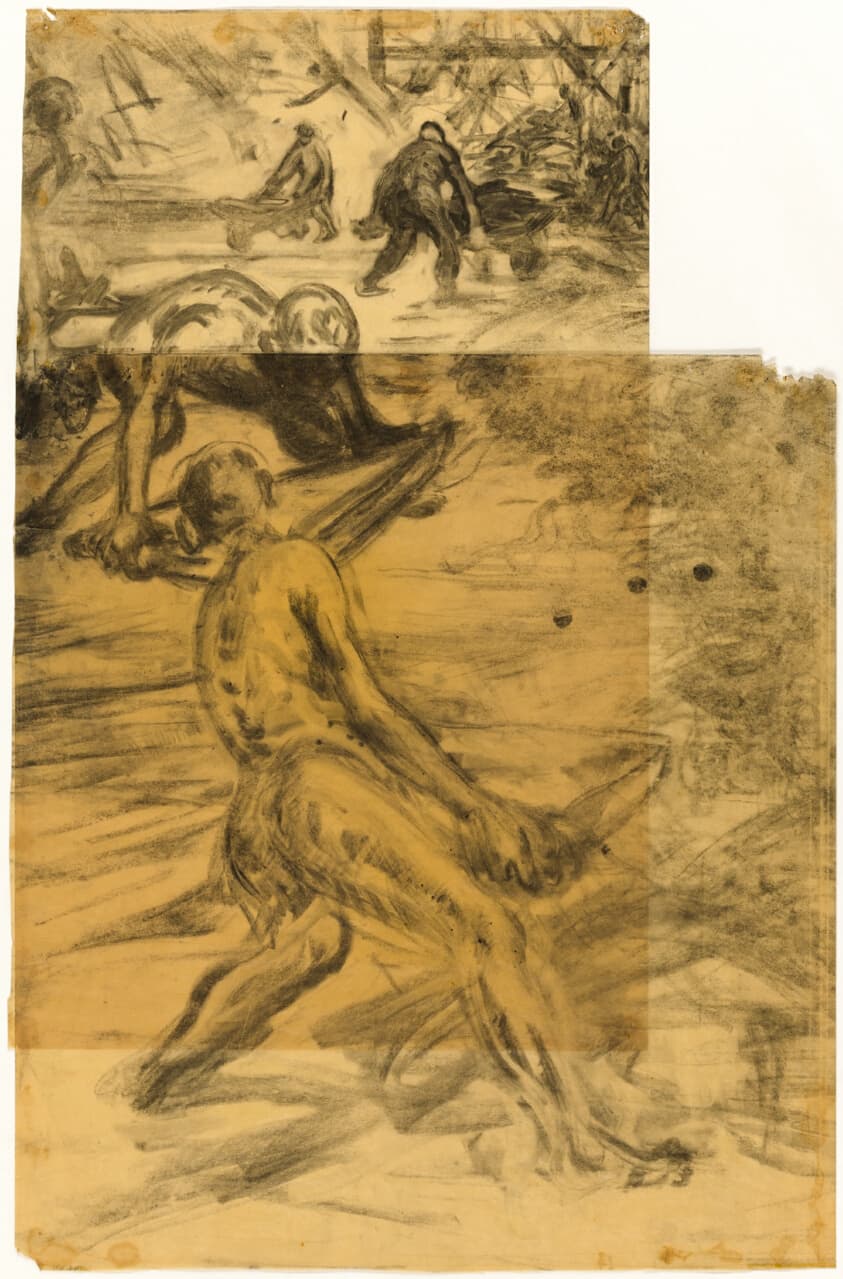 Study for The Rock — Peter Blume