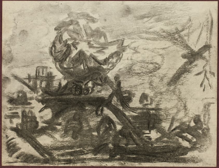 Study for The Rock — Peter Blume