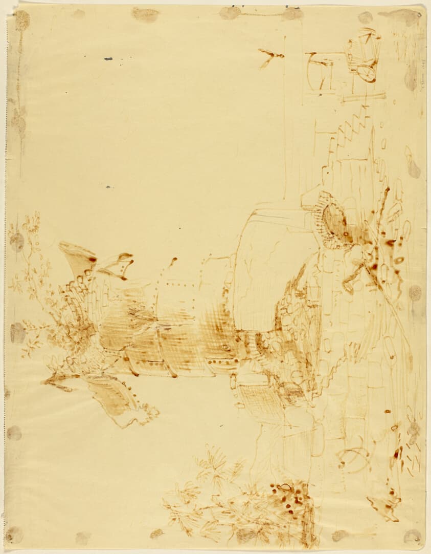 Study for Kilns — Peter Blume