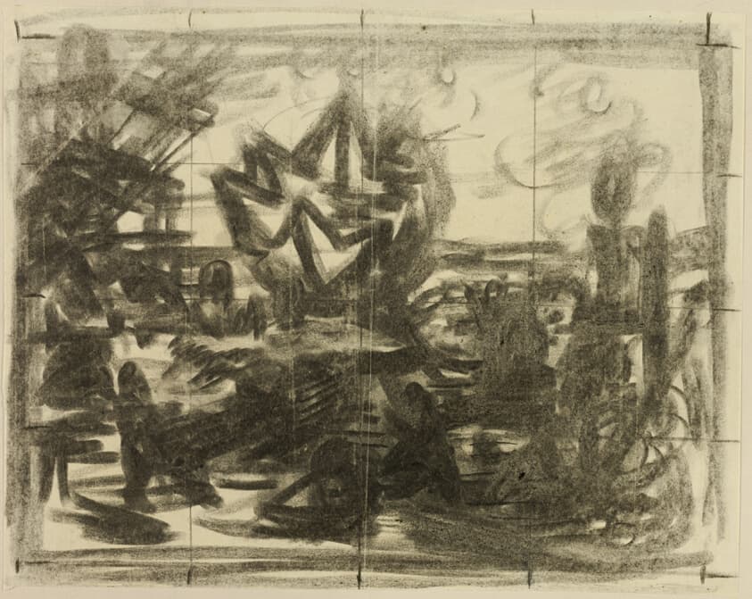 Study for The Rock — Peter Blume