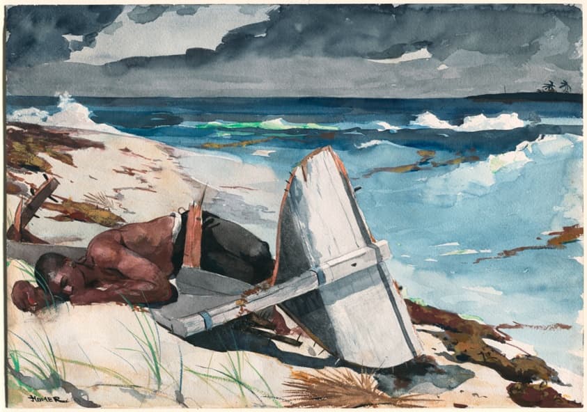 After the Hurricane, Bahamas — Winslow Homer