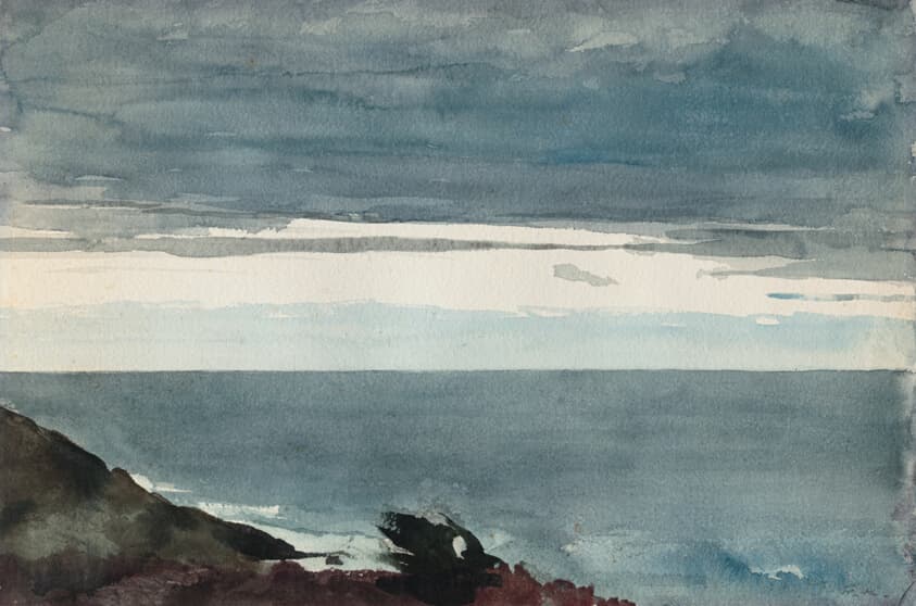 Prout's Neck, Evening — Winslow Homer