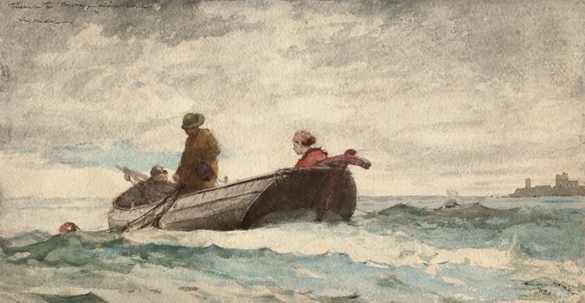 Tynemouth Priory, England — Winslow Homer