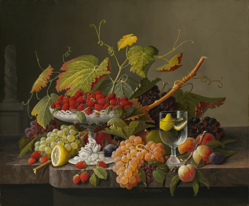 An Abundance of Fruit — Severin Roesen