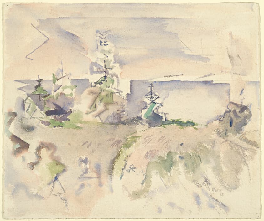 Landscape in Maine — John Marin