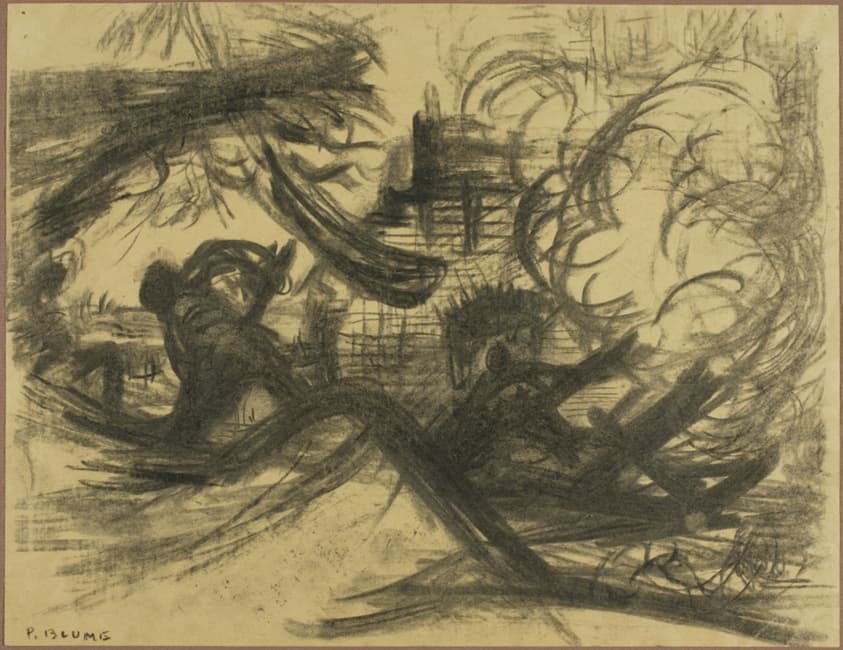 Study for Excavation — Peter Blume