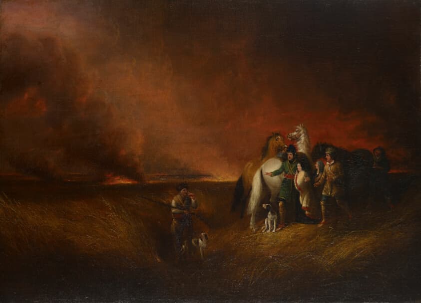 The Prairie on Fire — Alvan Fisher