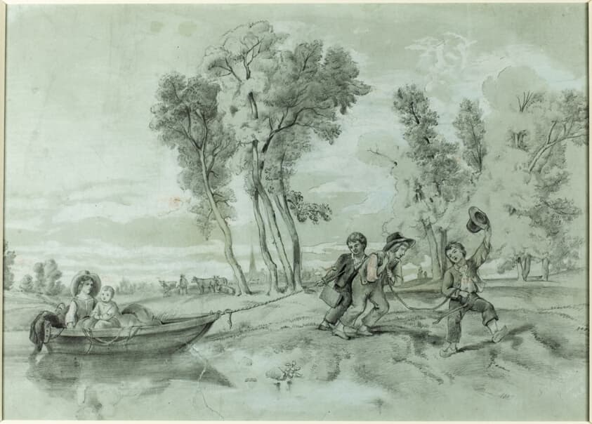 A Country Scene — John La Farge