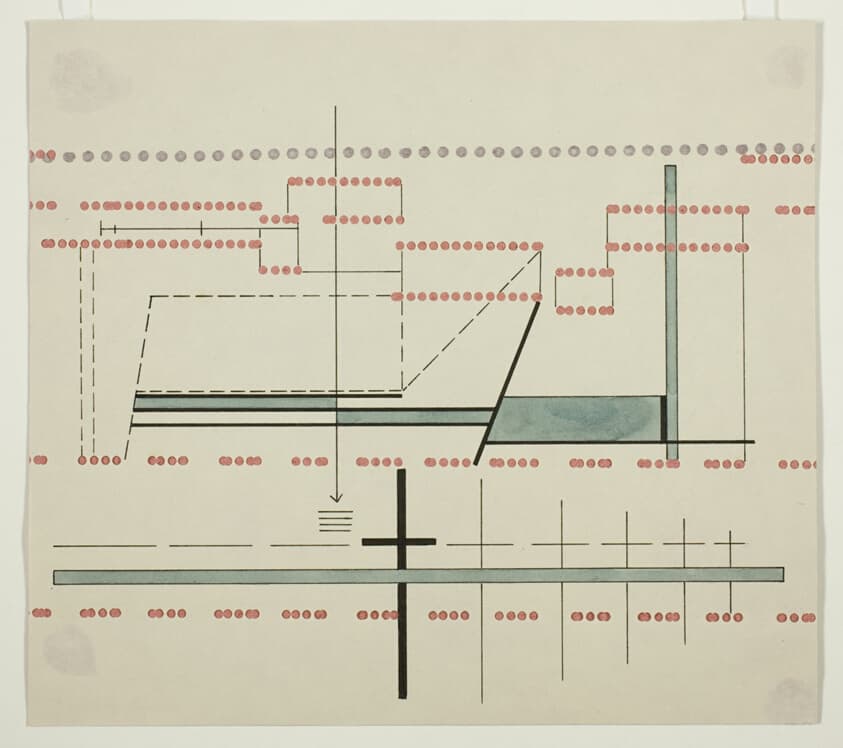 Untitled (Abstract Composition) — Karel Teige