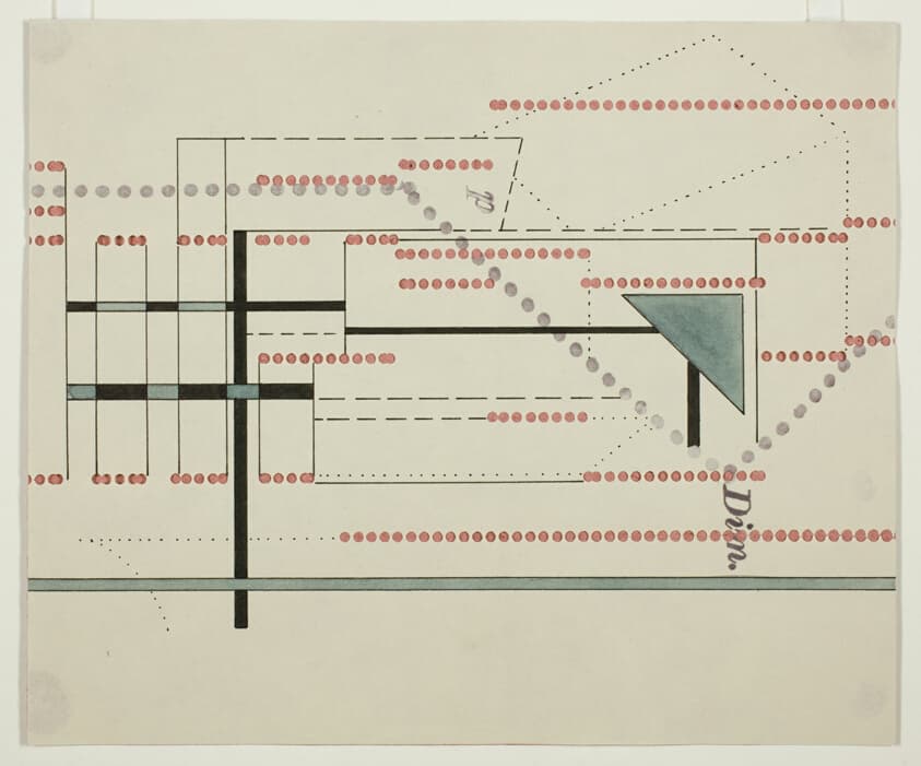 Untitled (Abstract Composition) — Karel Teige