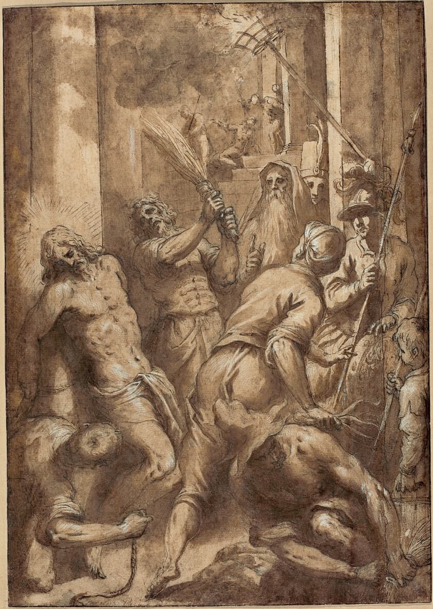 The Flagellation of Christ — Jacopo Palma il Giovane
