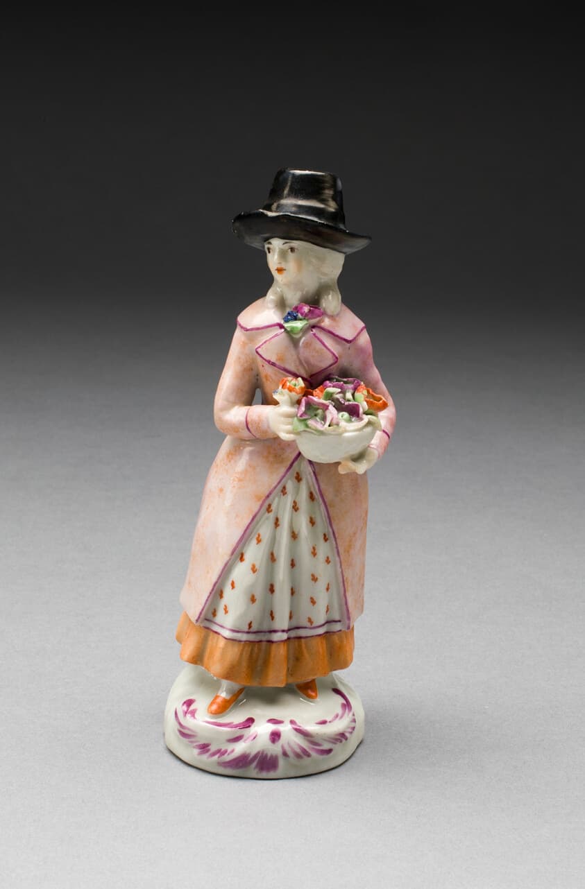 Figure of a Girl — Limbach Porcelain Factory