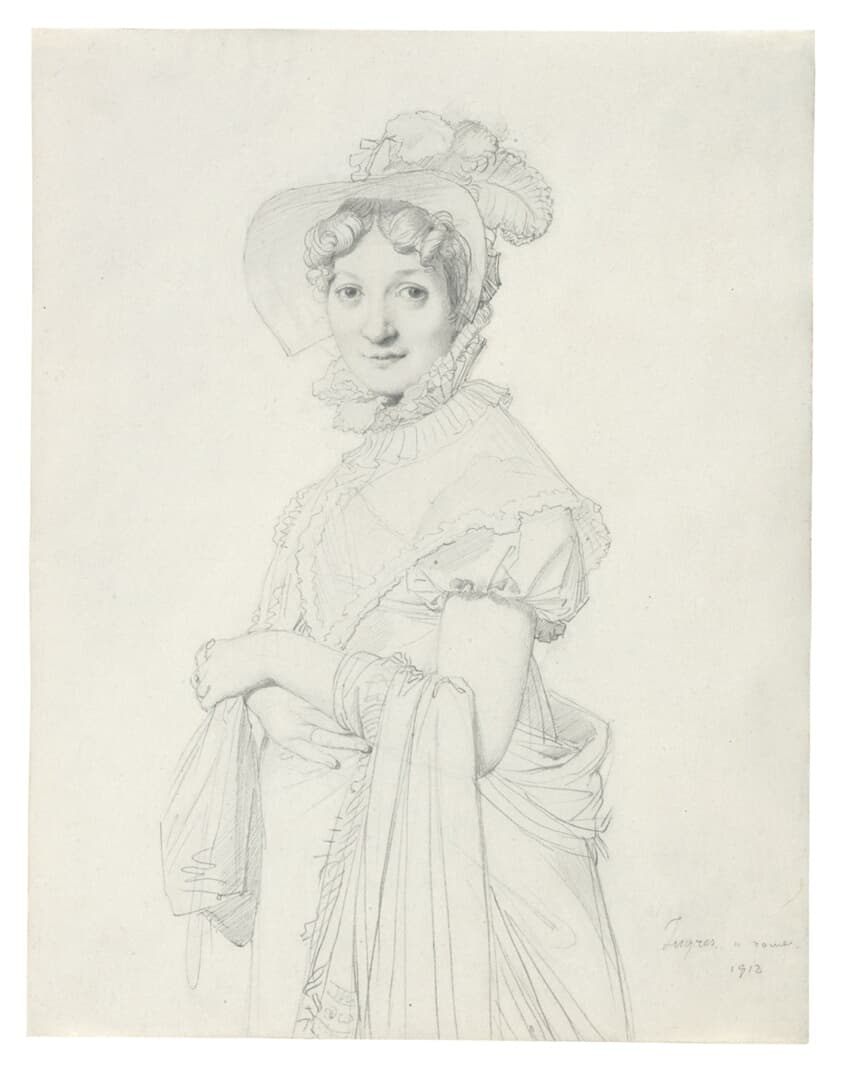 Portrait of a Young Woman — Jean-Auguste-Dominique Ingres