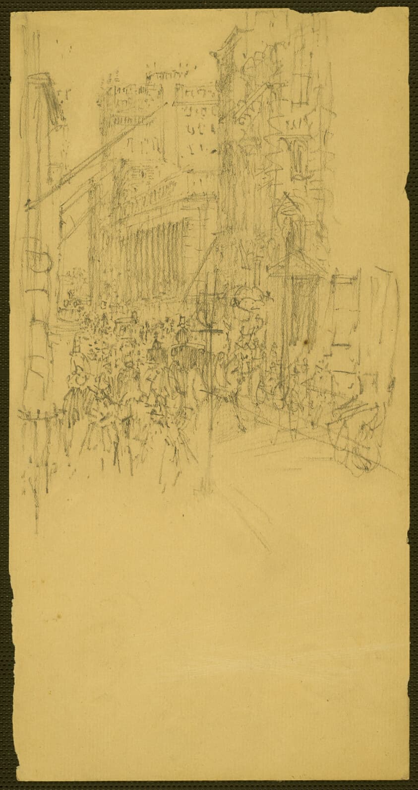 Street Scene with Figures — John Marin