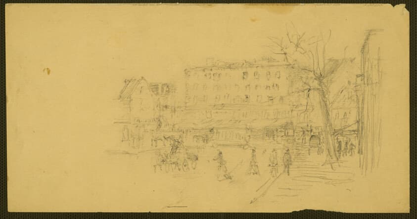 Town Square — John Marin