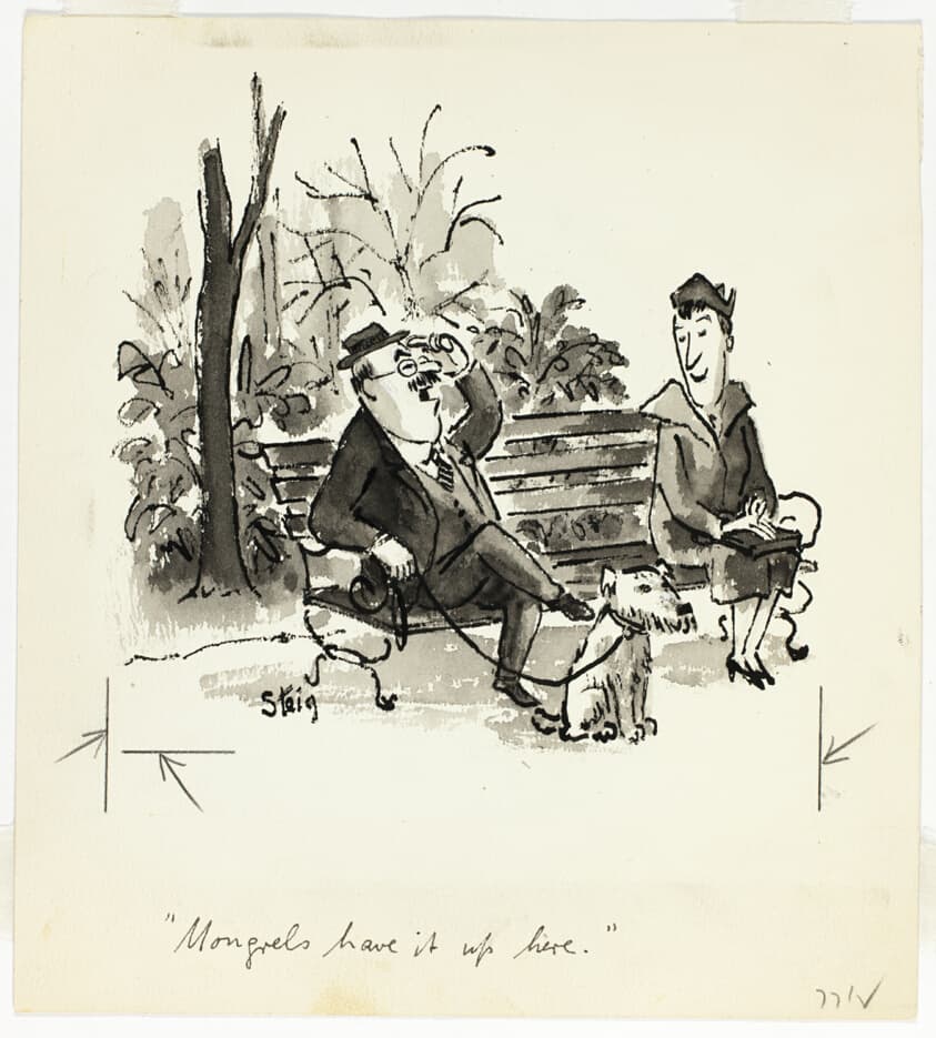 Mongrels have it up here — William Steig
