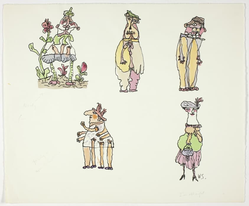 Untitled (Five Characters) — William Steig
