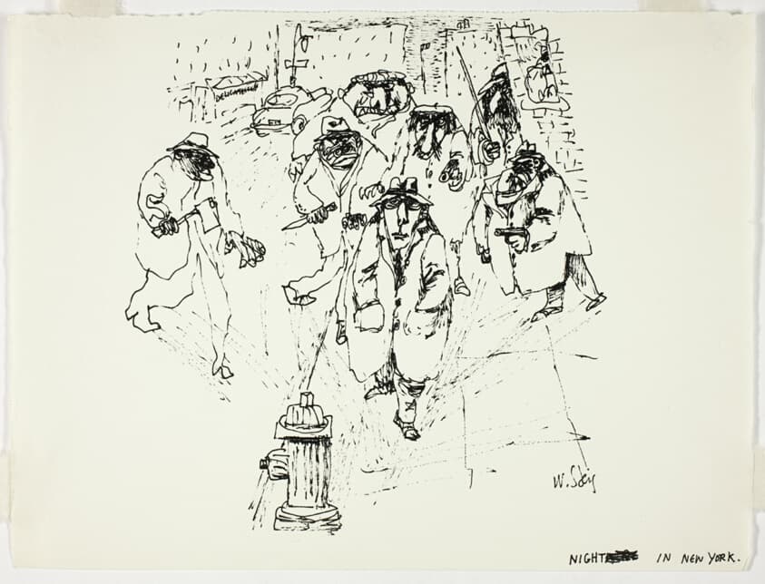 Night[mare] in New York — William Steig