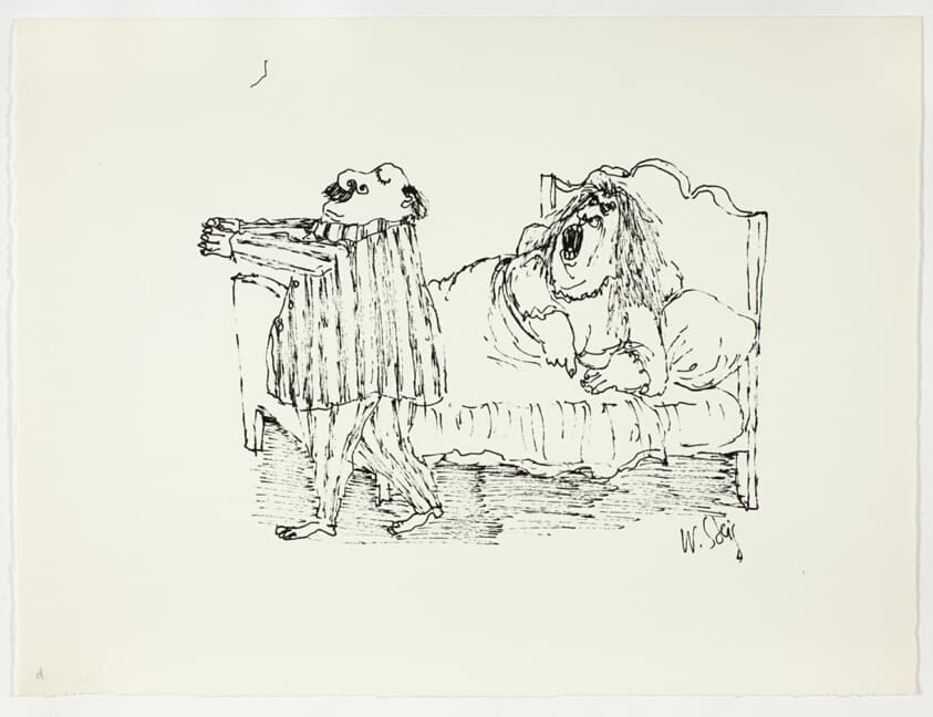 Untitled (Sleepwalking Man) — William Steig