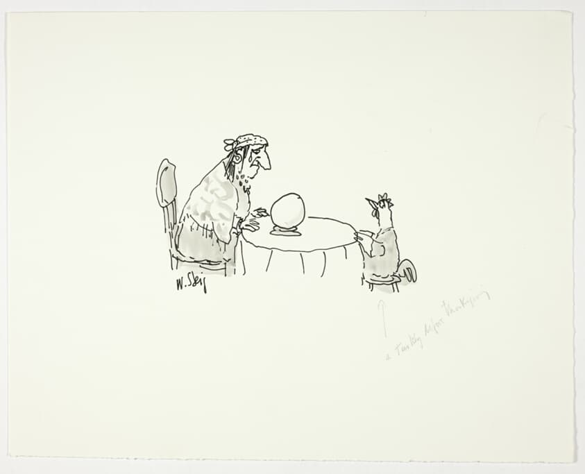 A Turkey Before Thanksgiving — William Steig