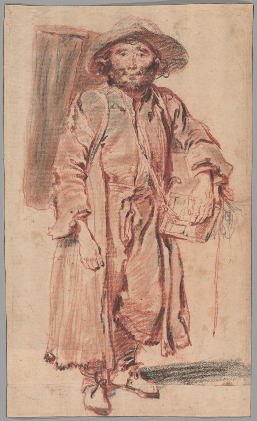 The Old Savoyard — Jean Antoine Watteau