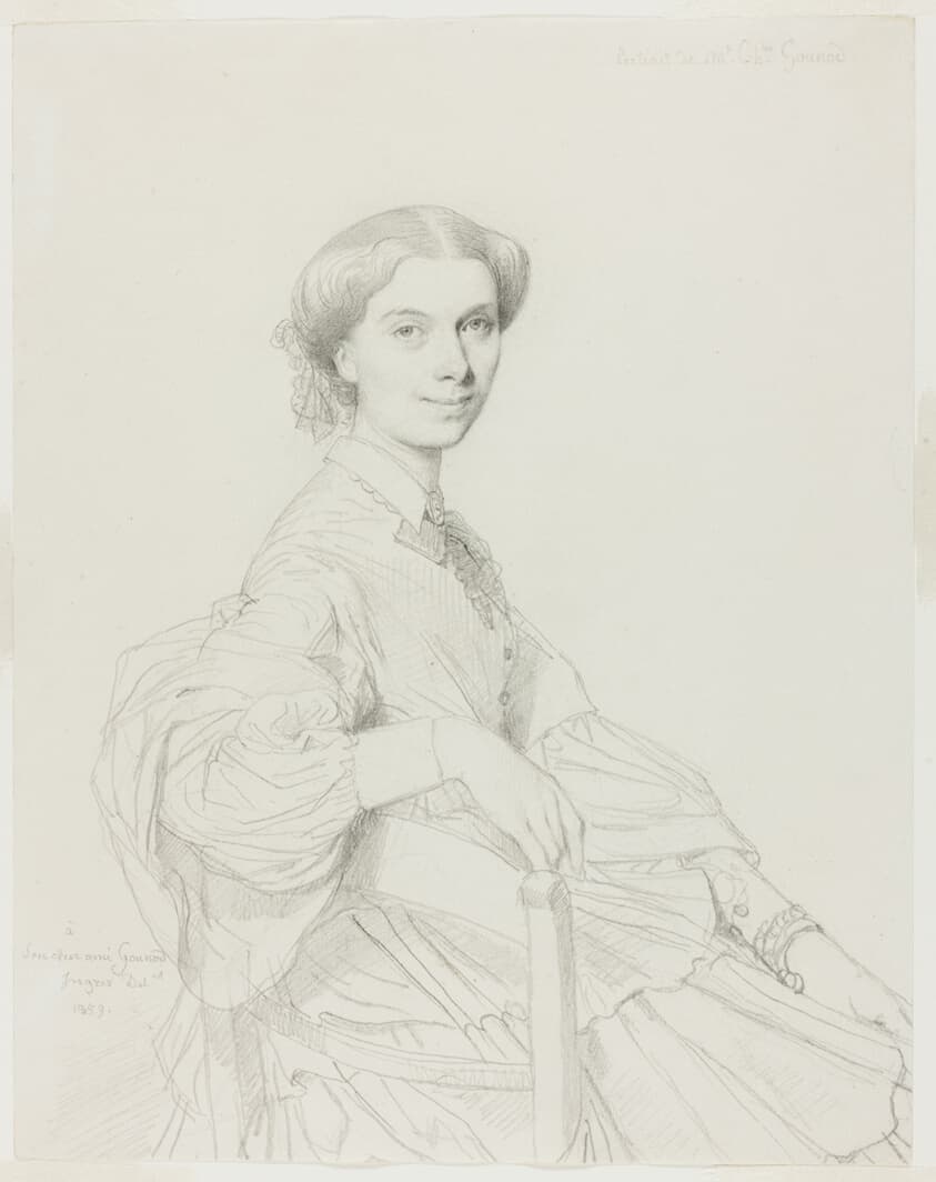 Madame Charles Gounod — Jean–Auguste–Dominique Ingres