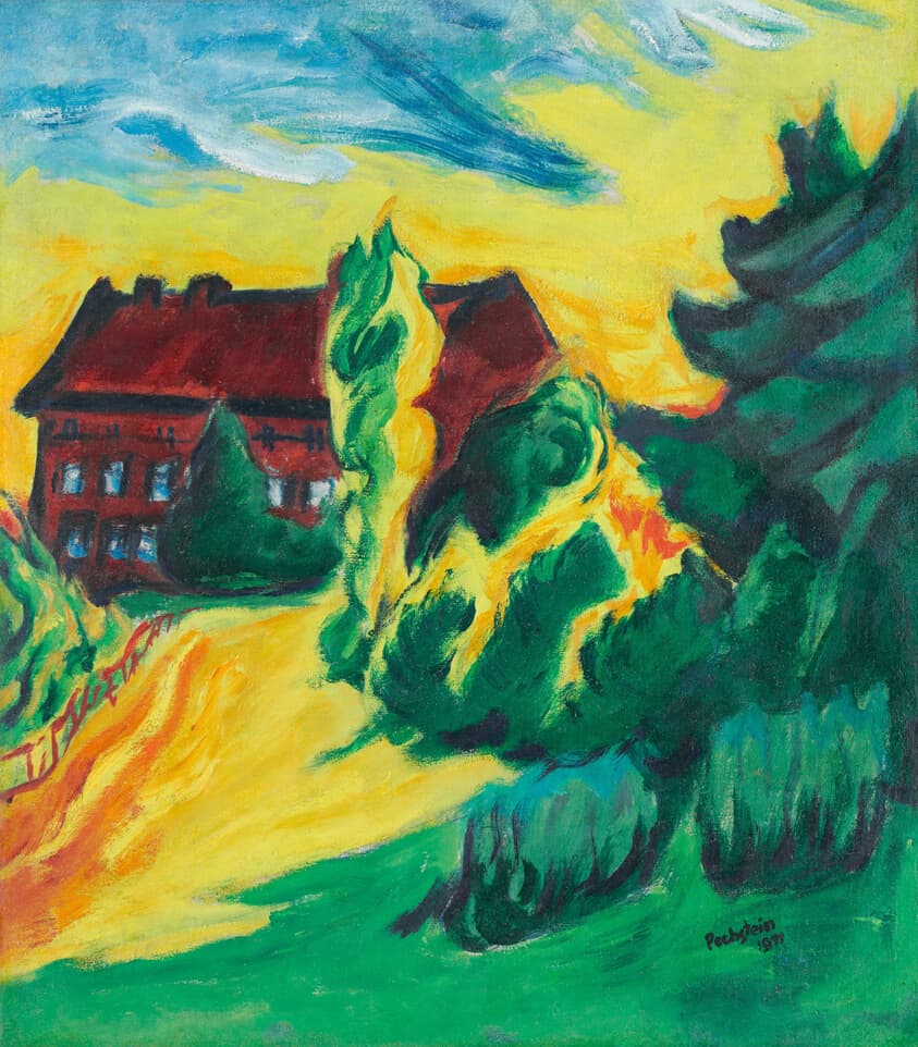 The Red House — Max Pechstein