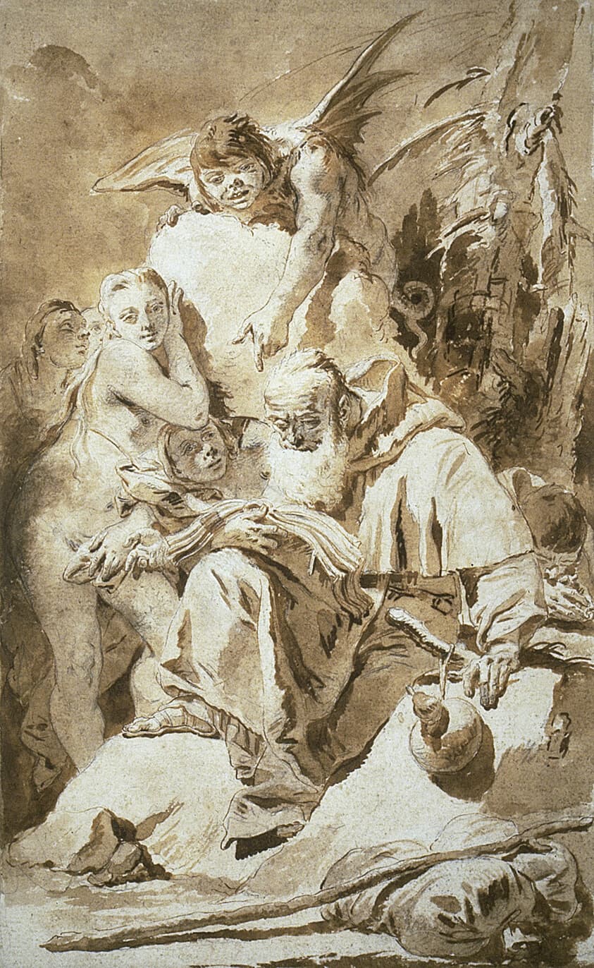 The Temptation of Saint Anthony — Giovanni Battista Tiepolo