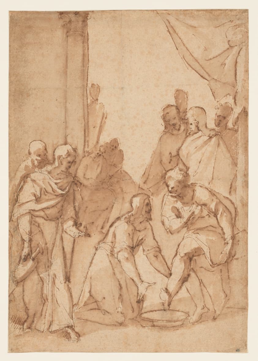 Christ Washing the Disciples’ Feet — Giovanni Balducci