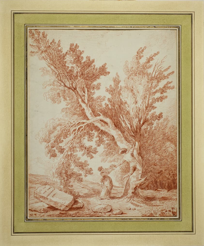The Nest Robber — Hubert Robert
