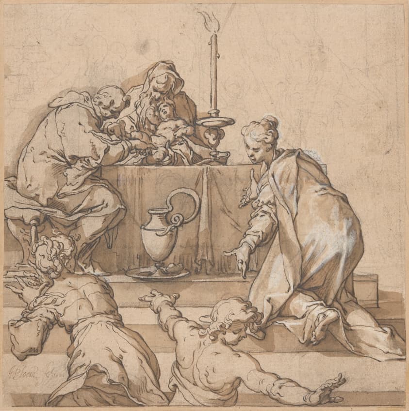 The Circumcision — Abraham Bloemaert