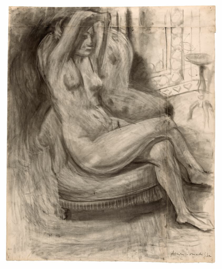 Seated Nude with Arms Raised — Henri Matisse