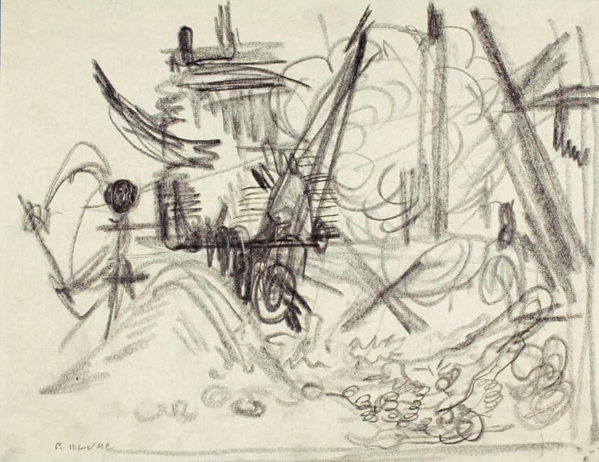 Study for Excavation — Peter Blume