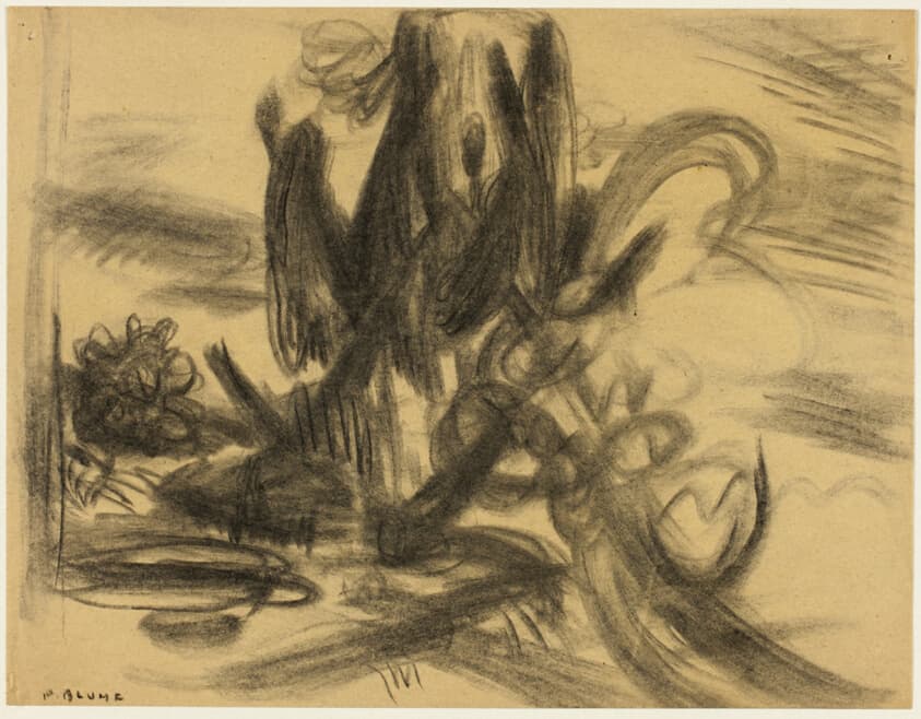 Study for Flowering Stump — Peter Blume