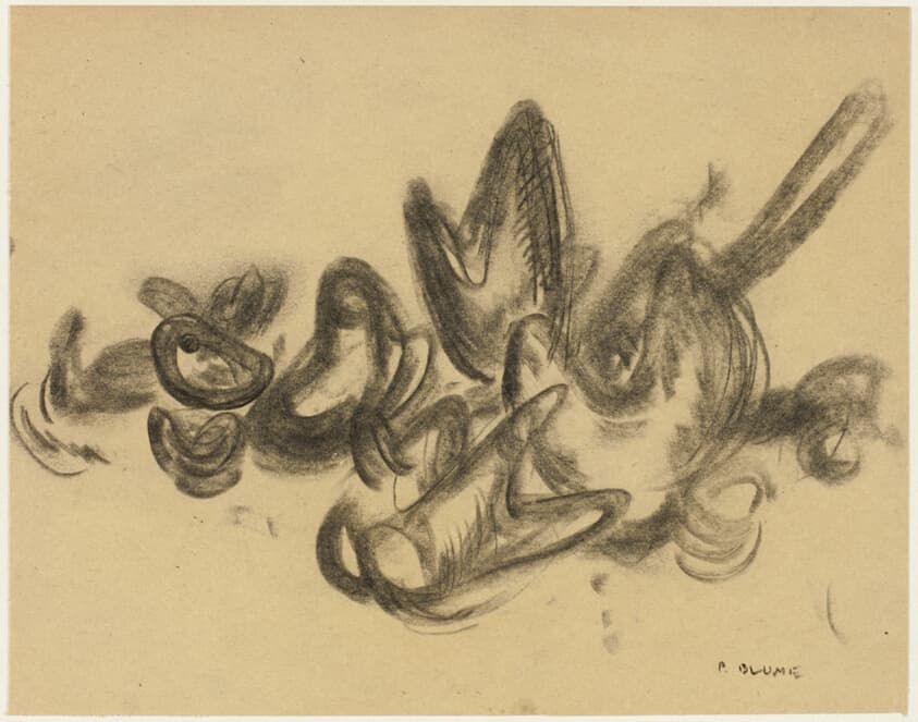 Study for Flowering Stump — Peter Blume