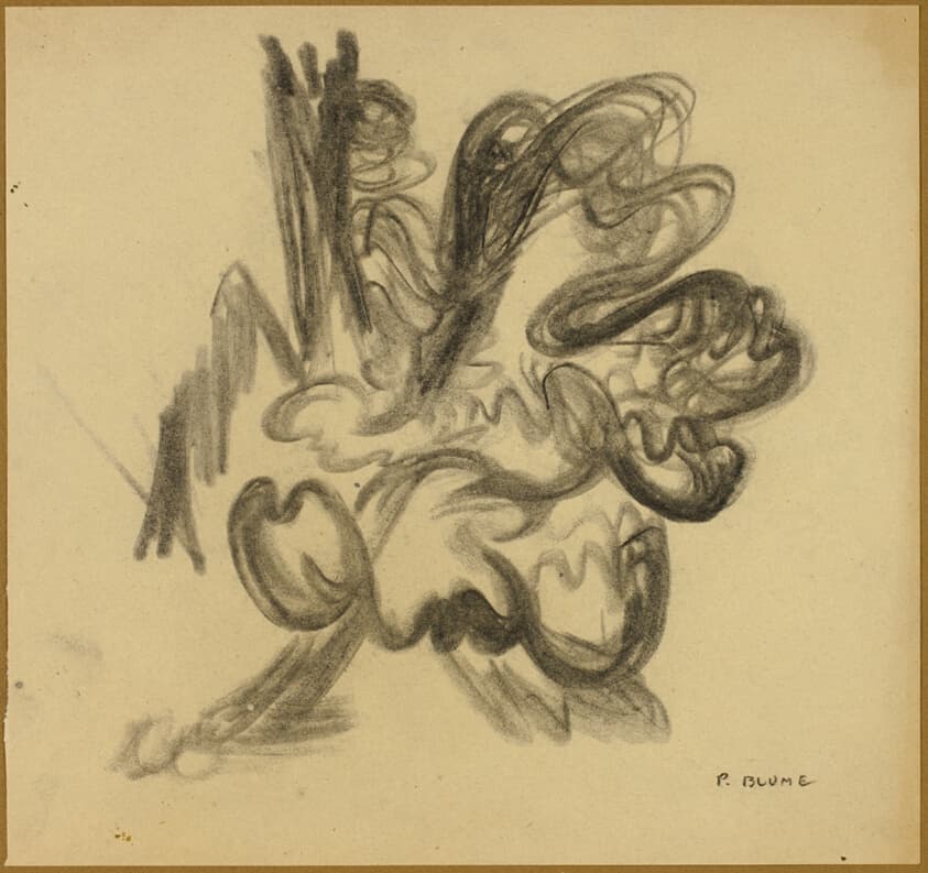 Study for Flowering Stump — Peter Blume