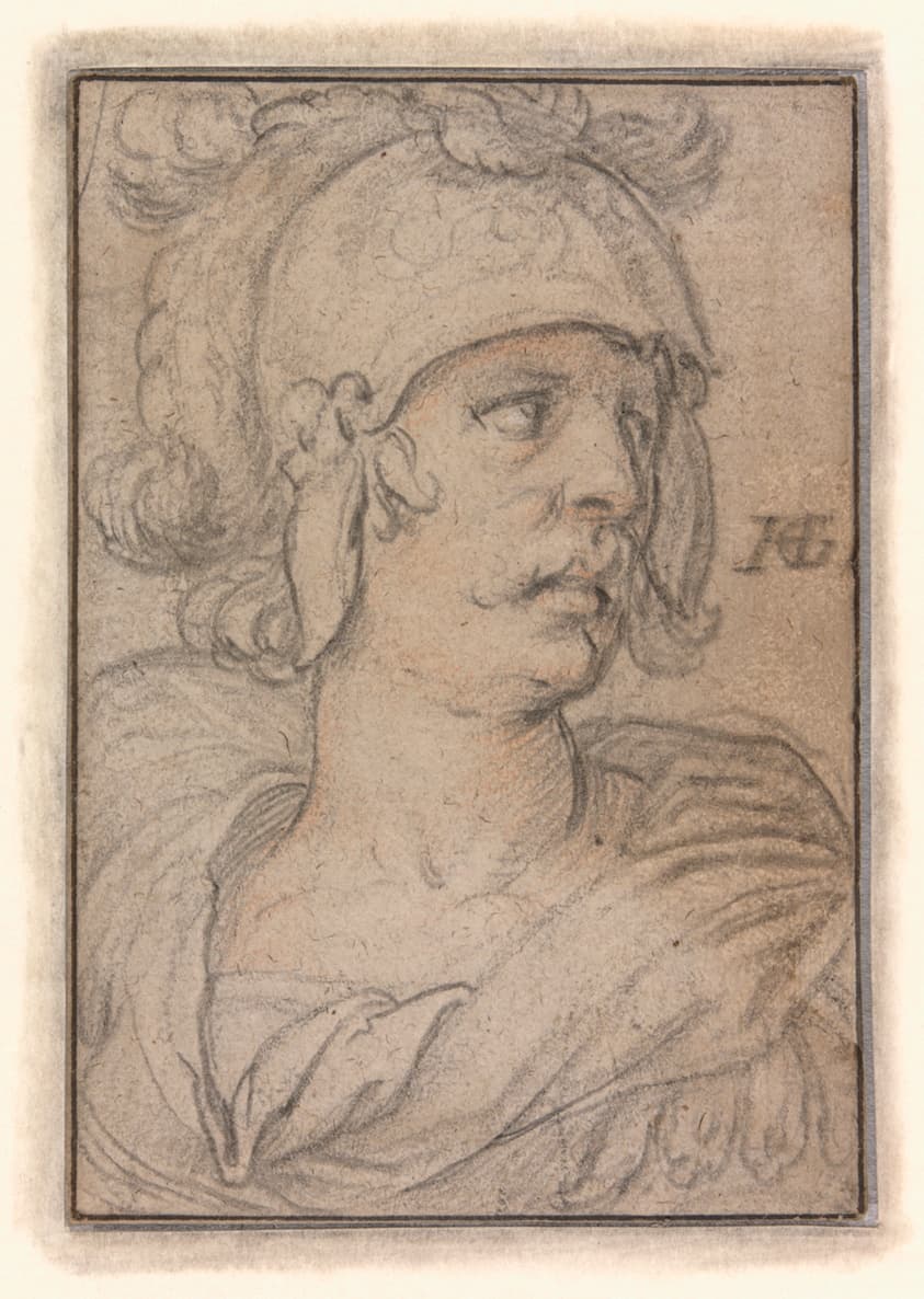 Bust of a Warrior — Hendrick Goltzius