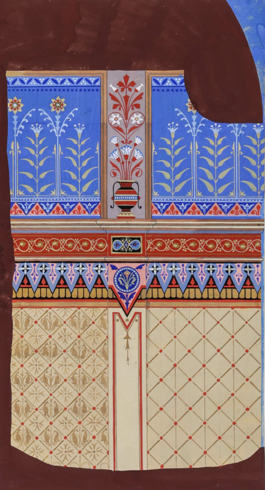 Ottawa Opera House, Ottawa, Illinois, Design Drawing — Peter Bonnett Wight