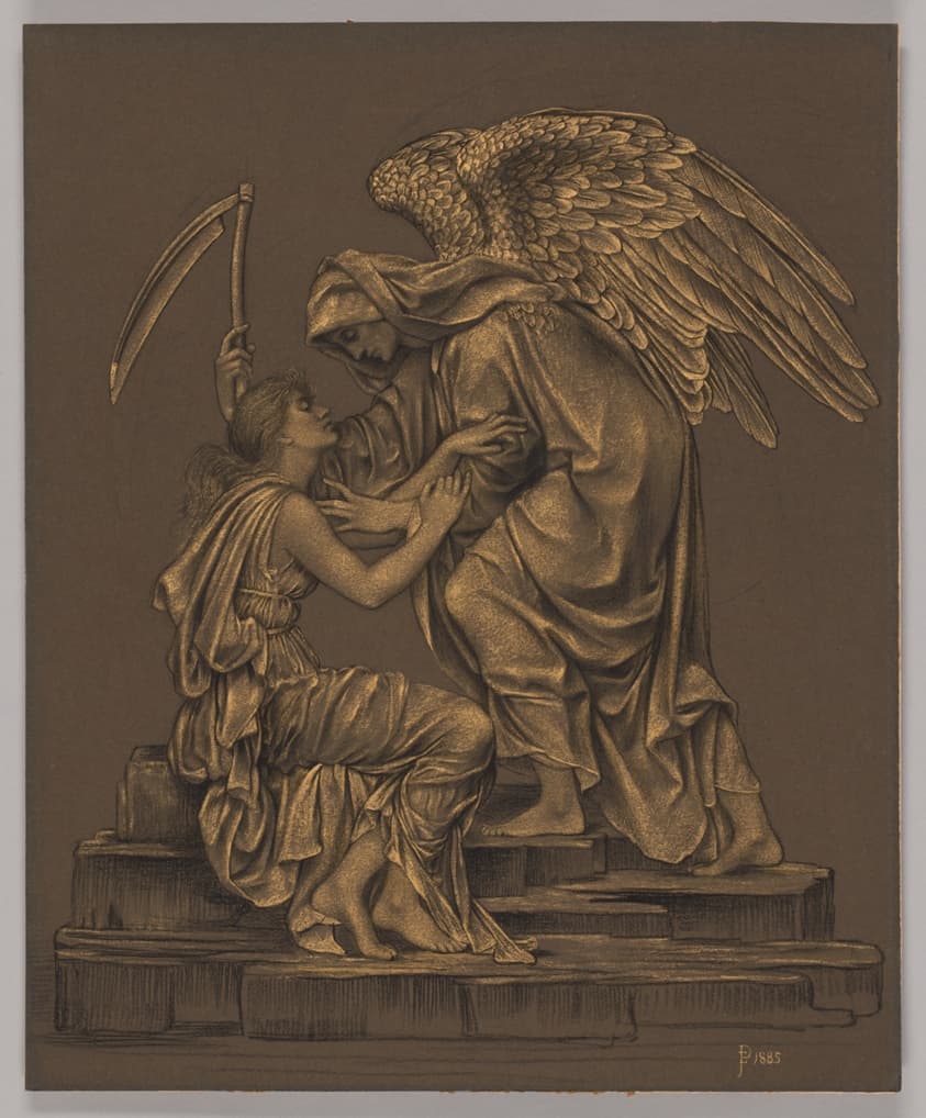 The Angel of Death — Evelyn De Morgan