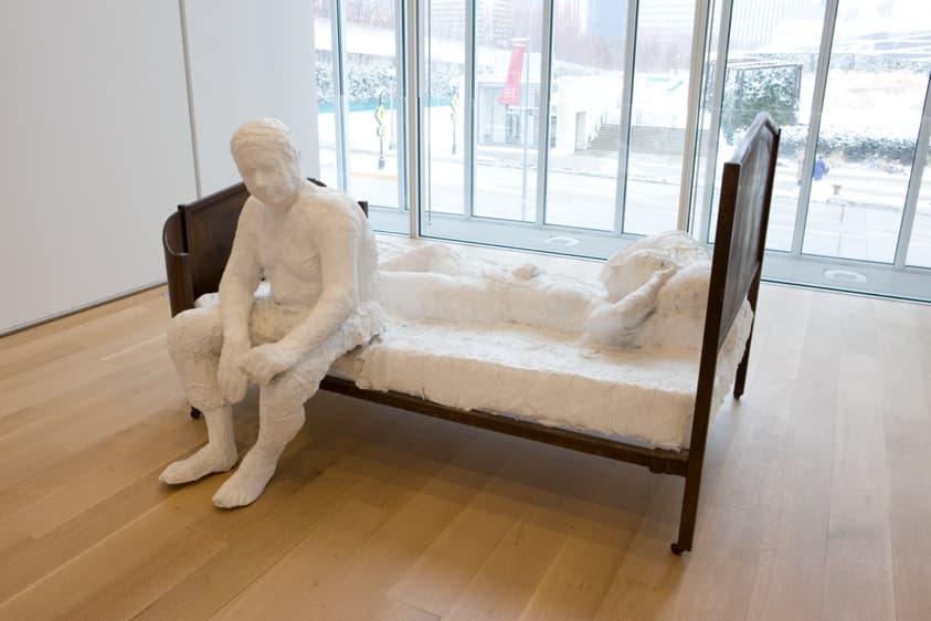 Couple on a Bed — George Segal