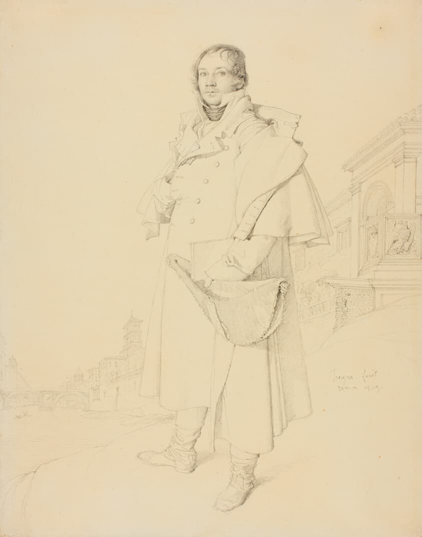 Charles François Mallet, Civil Engineer — Jean–Auguste–Dominique Ingres