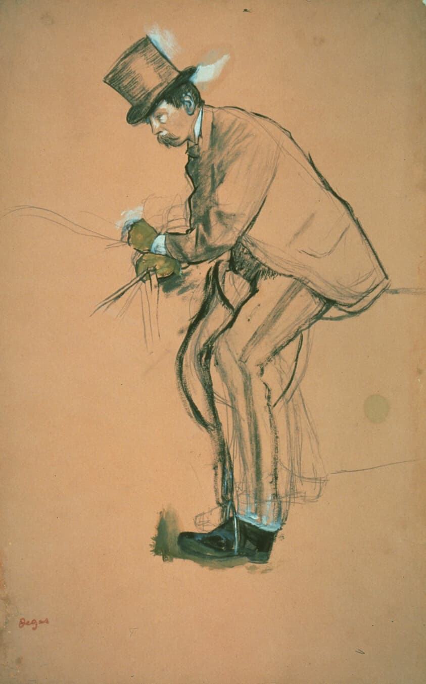 Gentleman Rider — Edgar Degas