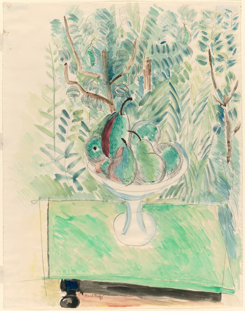 Pears in a Garden — Raoul Dufy