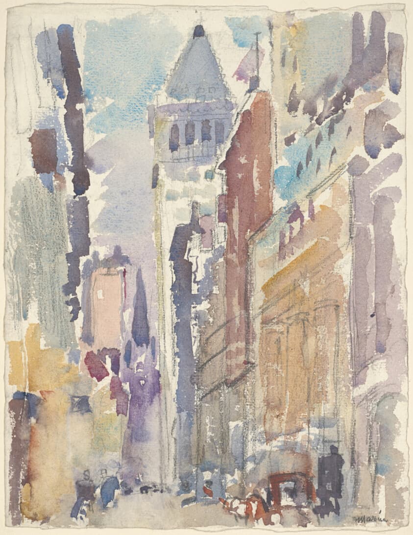 Street Scene — John Marin