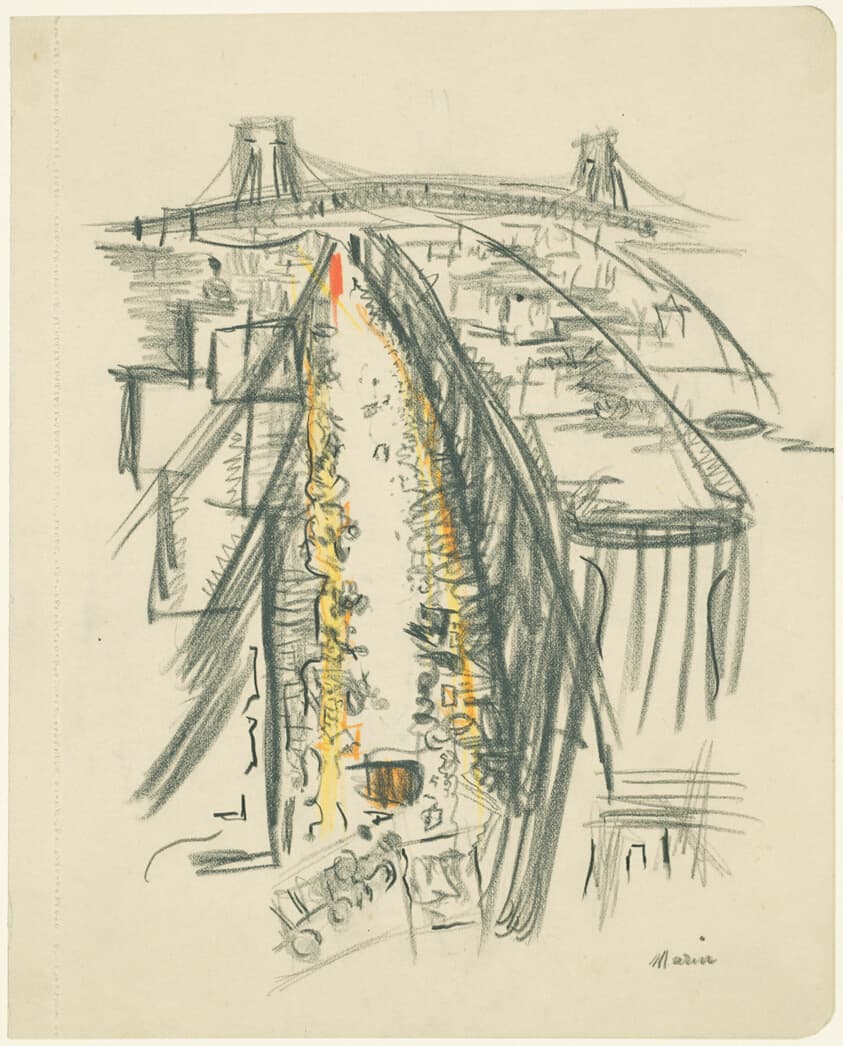 The Bridge, New York — John Marin