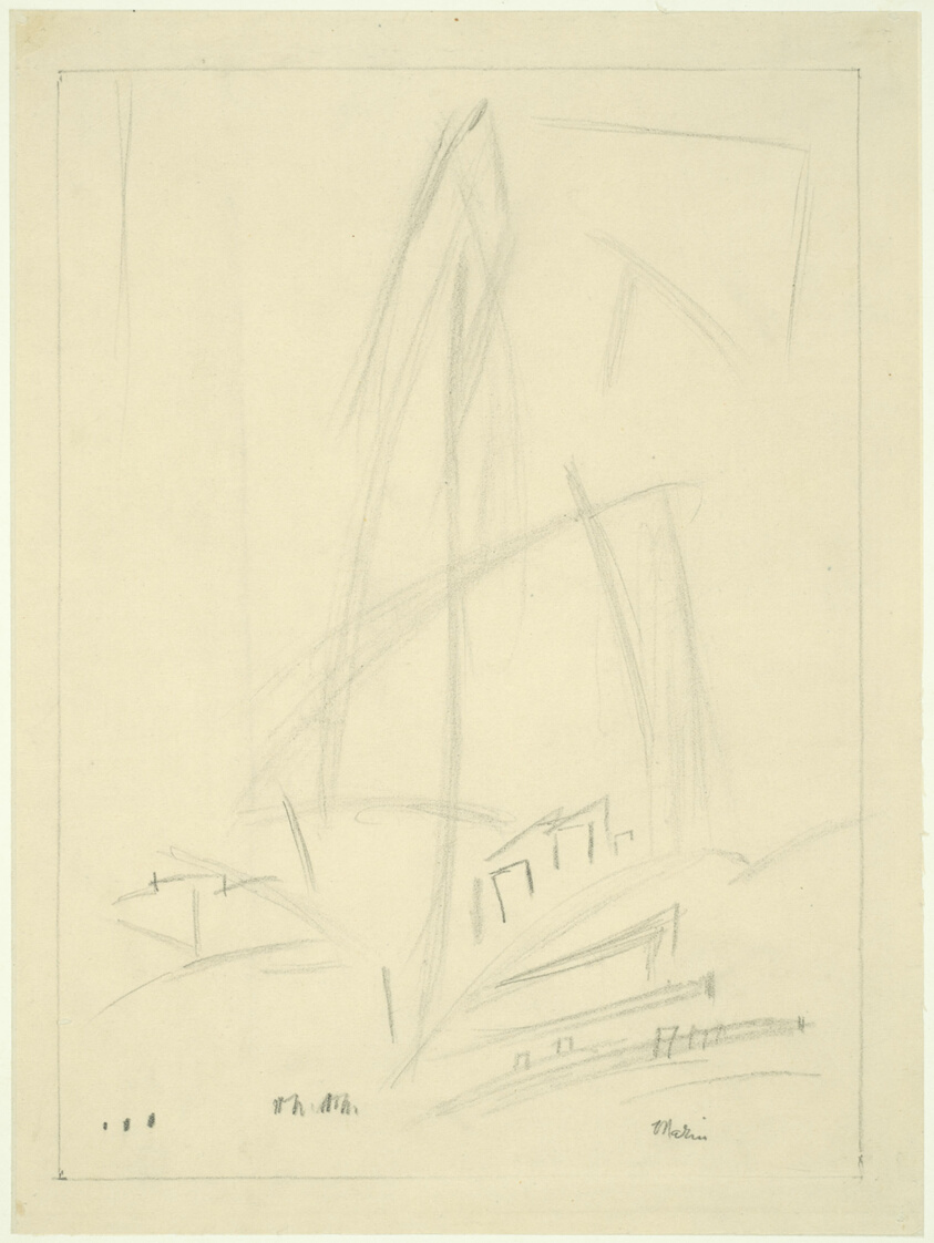 Sketch of Lower Manhattan — John Marin